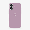 Pink Heart iPhone 16 Case