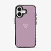 Pink Heart iPhone 16 Case