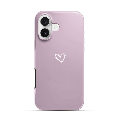 Pink Heart iPhone 16 Case