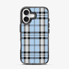 Plaid | Blue iPhone 16 Case