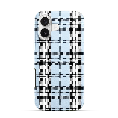Plaid | Blue iPhone 16 Case