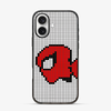 Spiderman Pixelized iPhone 16 Case