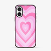 Y2K Pink Hearts iPhone 16 Case