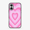 Y2K Pink Hearts iPhone 16 Case