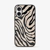 Zebra | Tan iPhone 16 Case