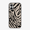 Zebra | Tan iPhone 16 Case