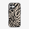 Zebra | Tan iPhone 16 Case