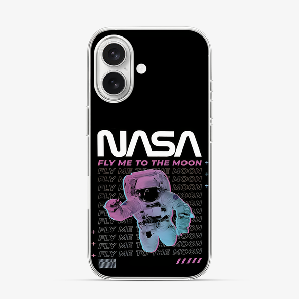 Fly Me To The Moon x Nasa iPhone 16 Case