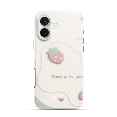 Happy | There is No worry iPhone 16 Case