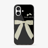 Bowknot Pattern iPhone 16 Case