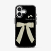 Bowknot Pattern iPhone 16 Case
