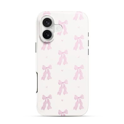 Coquette Pink Bow iPhone 16 Case
