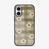 Checkered Flower iPhone 16 Case
