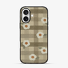 Checkered Flower iPhone 16 Case