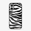 Zebra | White iPhone 16 Case