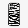 Zebra | White iPhone 16 Case