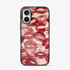 Red Lips Pattern iPhone 16 Case