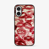 Red Lips Pattern iPhone 16 Case