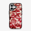 Red Lips Pattern iPhone 16 Case