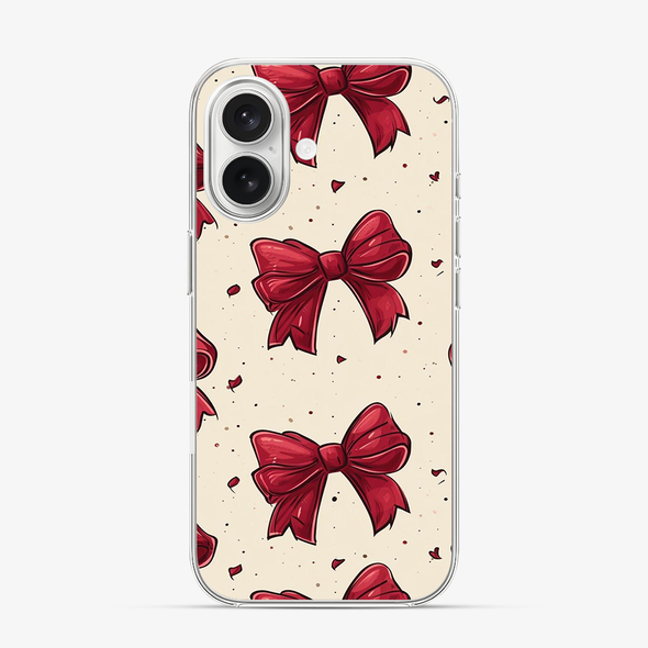 Bow And Heart iPhone 16 Case