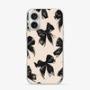 Coquette Black Bow iPhone 16 Case