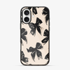 Coquette Black Bow iPhone 16 Case