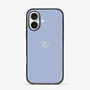 Blue Heart iPhone 16 Case