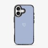 Blue Heart iPhone 16 Case