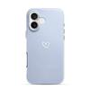 Blue Heart iPhone 16 Case