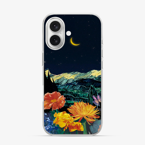 Crescent Moon iPhone 16 Case