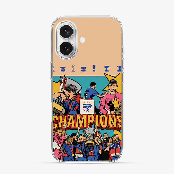 Champions Bengaluru FC iPhone 16 Case