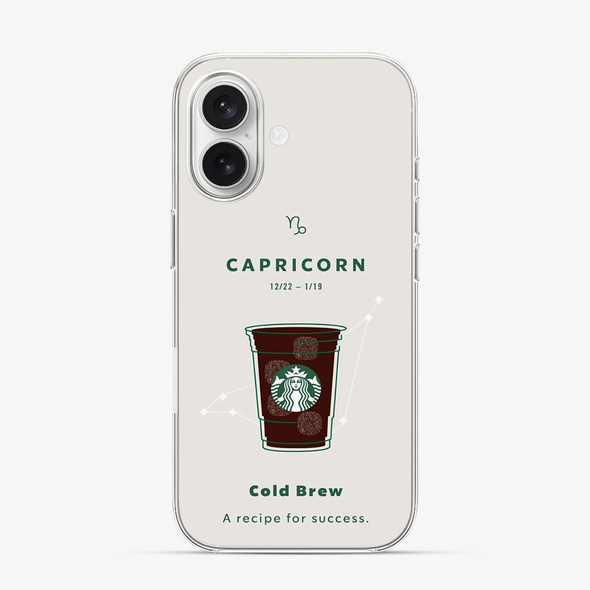 Capricorn | Starbucks iPhone 16 Case