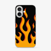 Flame | Orange iPhone 16 Case