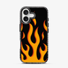 Flame | Orange iPhone 16 Case