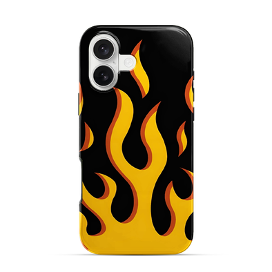 Flame | Orange iPhone 16 Case