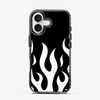 Flame | White iPhone 16 Case