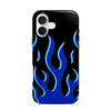 Flame | Blue iPhone 16 Case