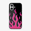 Flame | Pink iPhone 16 Case
