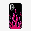Flame | Pink iPhone 16 Case