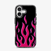 Flame | Pink iPhone 16 Case