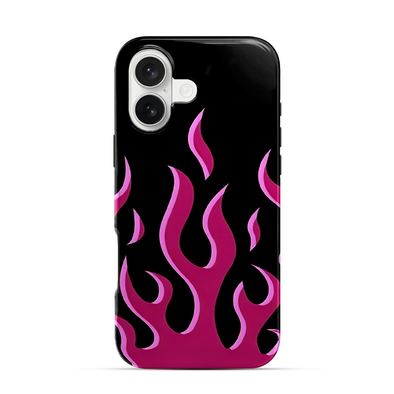 Flame | Pink iPhone 16 Case