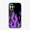 Flame | Purple iPhone 16 Case
