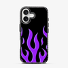 Flame | Purple iPhone 16 Case