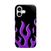 Flame | Purple iPhone 16 Case